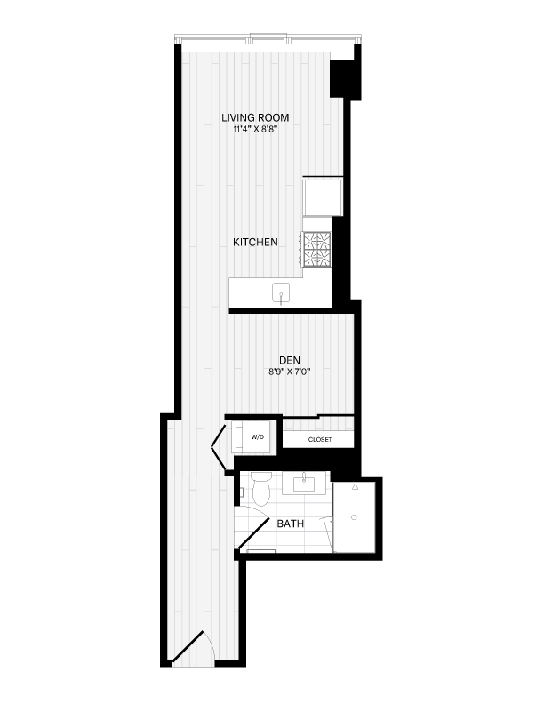 Unit 2512 floor plan