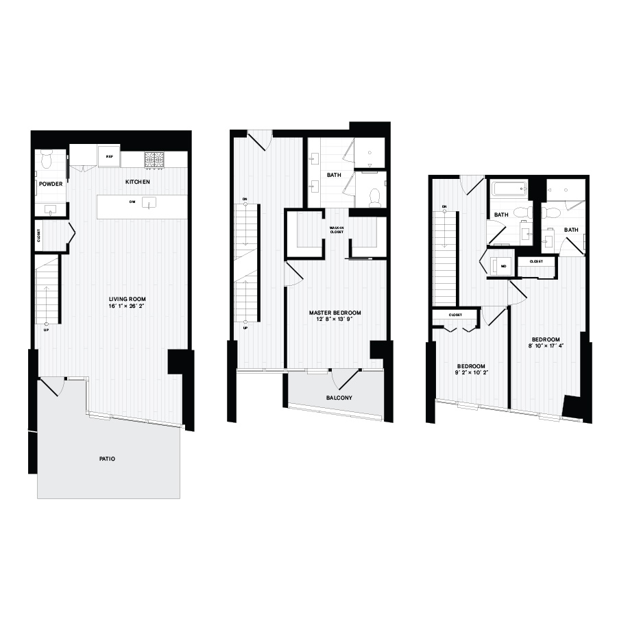 Unit 104 floor plan