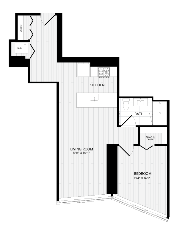 Unit 2201 floor plan