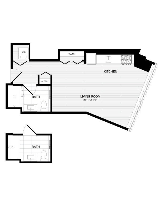 Unit 1518 floor plan