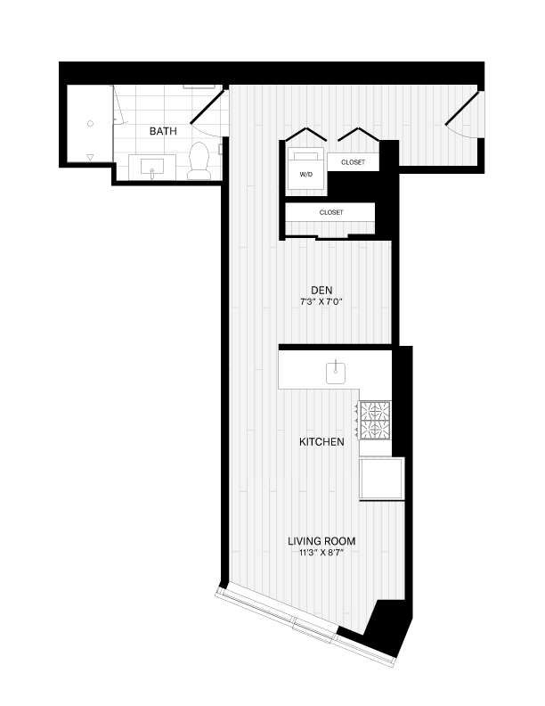 Unit 2120 floor plan