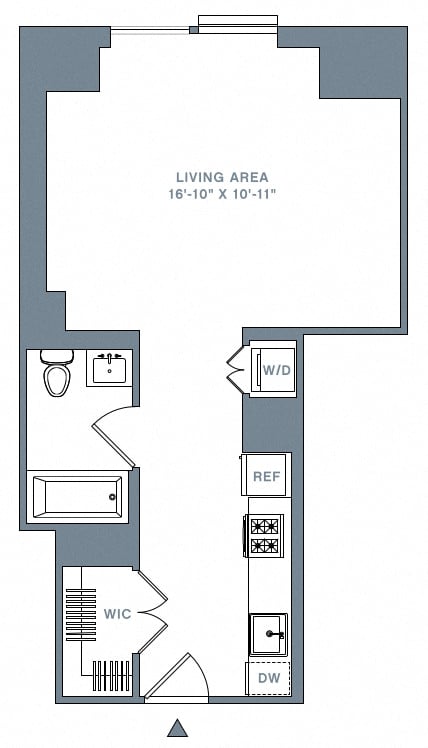 Studio-33-50 D floor plan