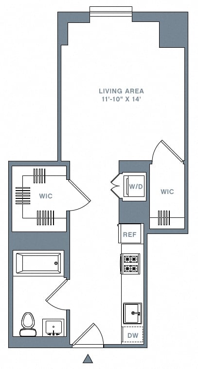 Studio-33-50 C floor plan