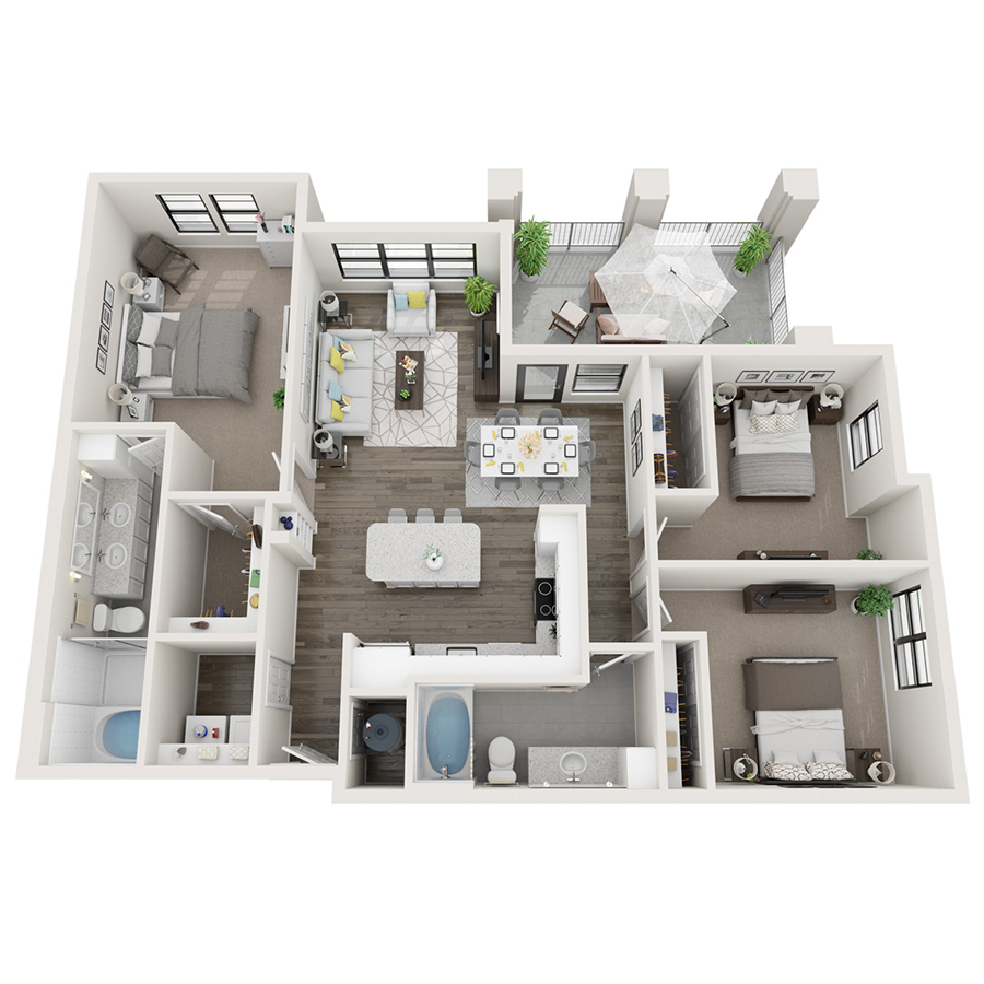 C2 floor plan