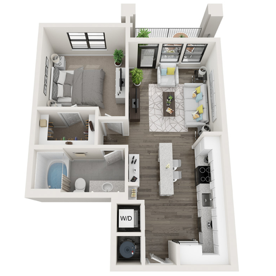 A2 floor plan