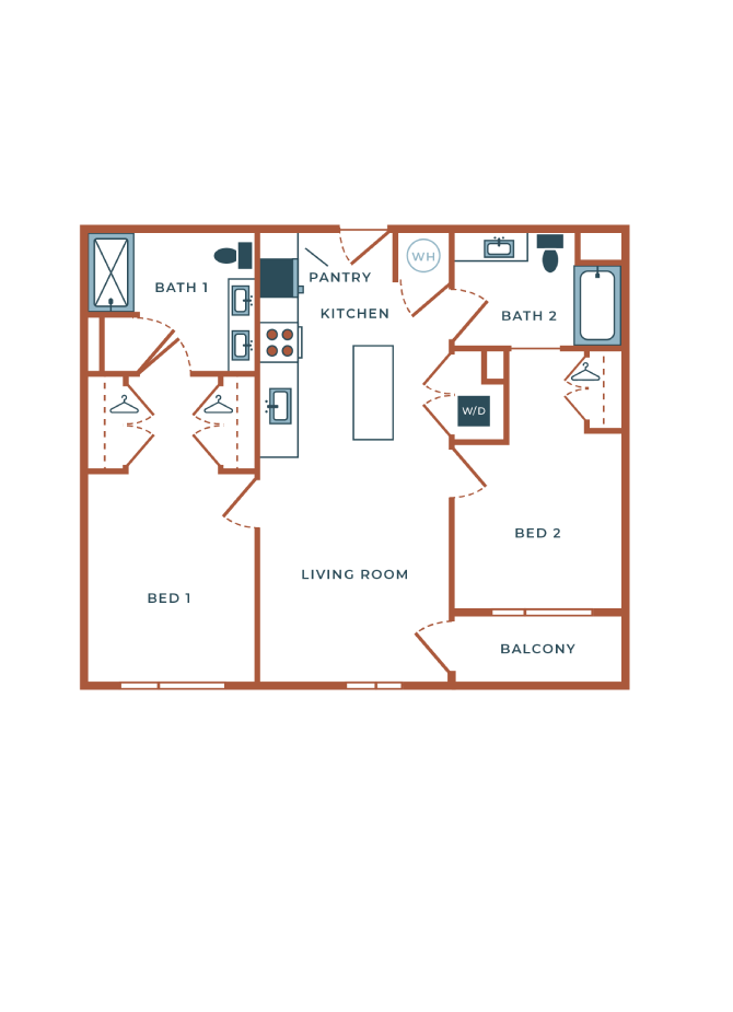 B2 floor plan