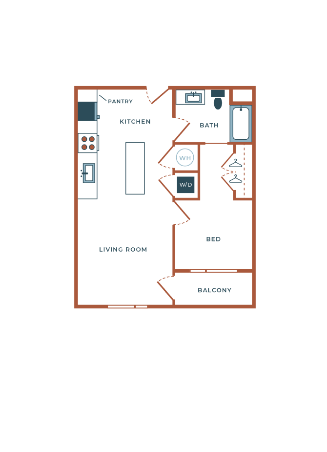 A1 floor plan