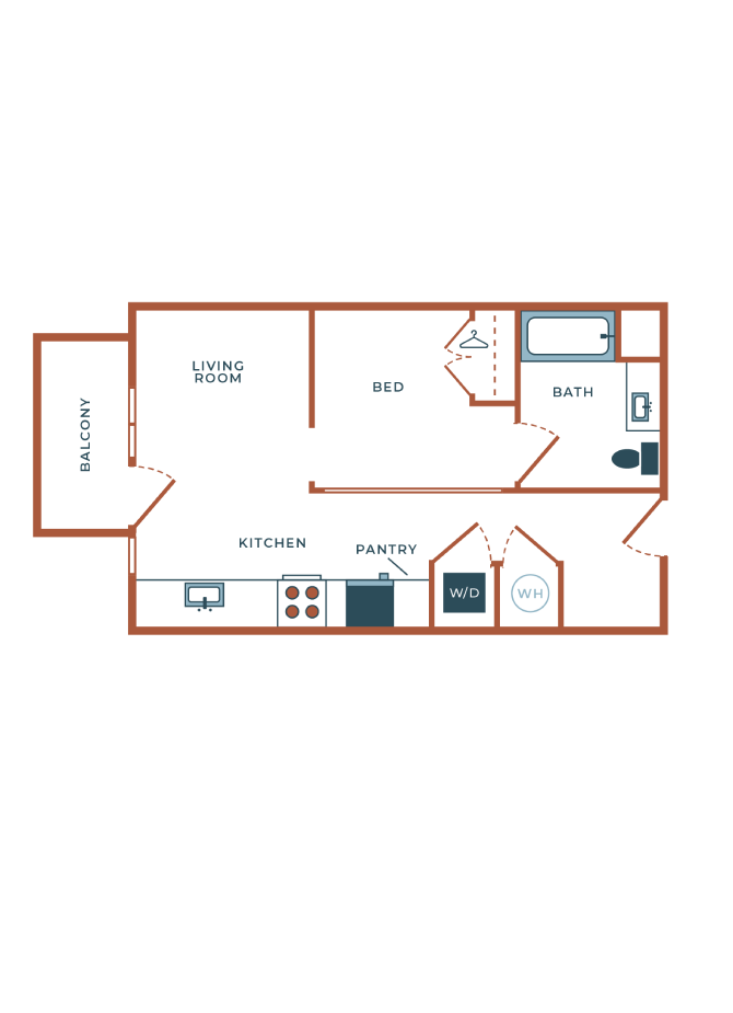 E1 floor plan