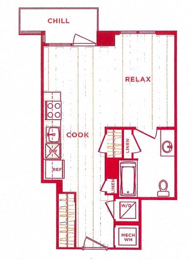 Studio s-s02 floor plan