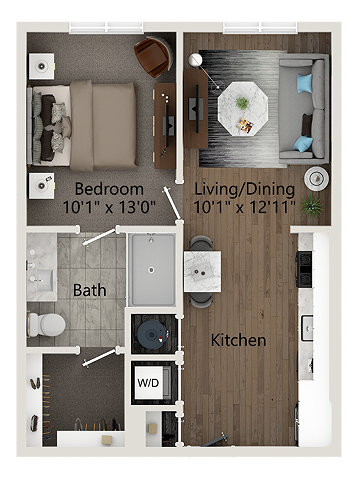 A2 floor plan