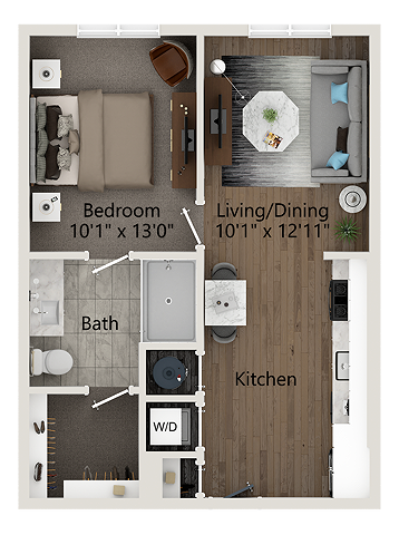 A2 floor plan