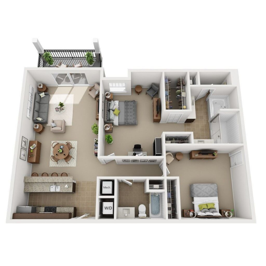 B6.1 floor plan