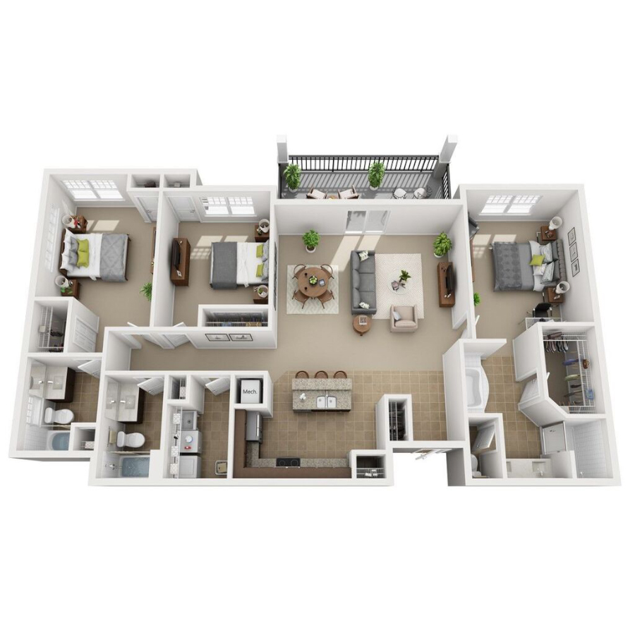 C3.1 floor plan