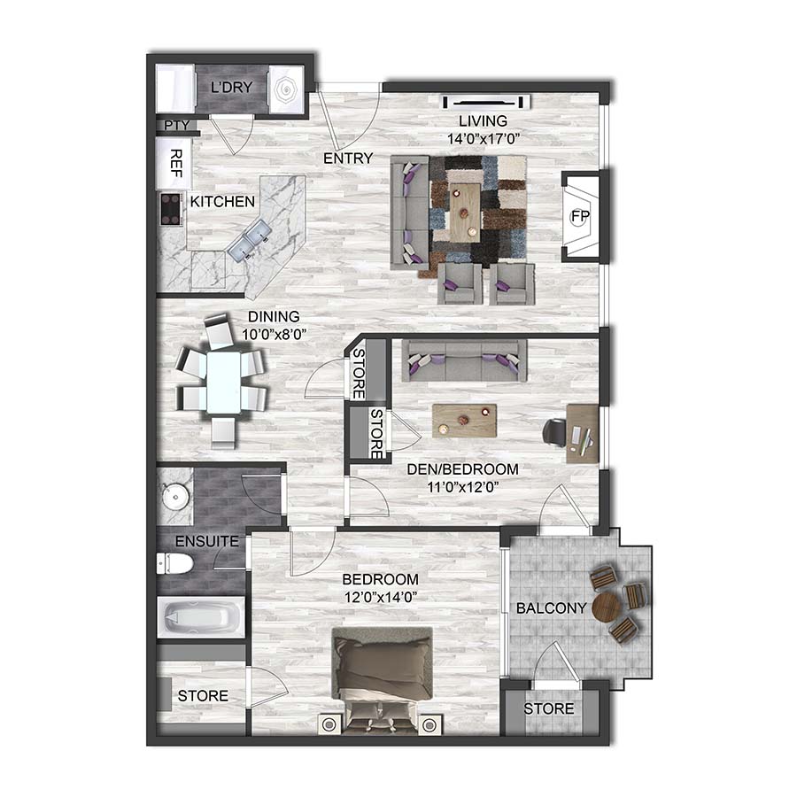 A3 floor plan