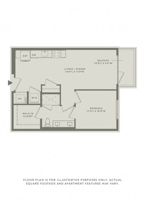 A2 floor plan