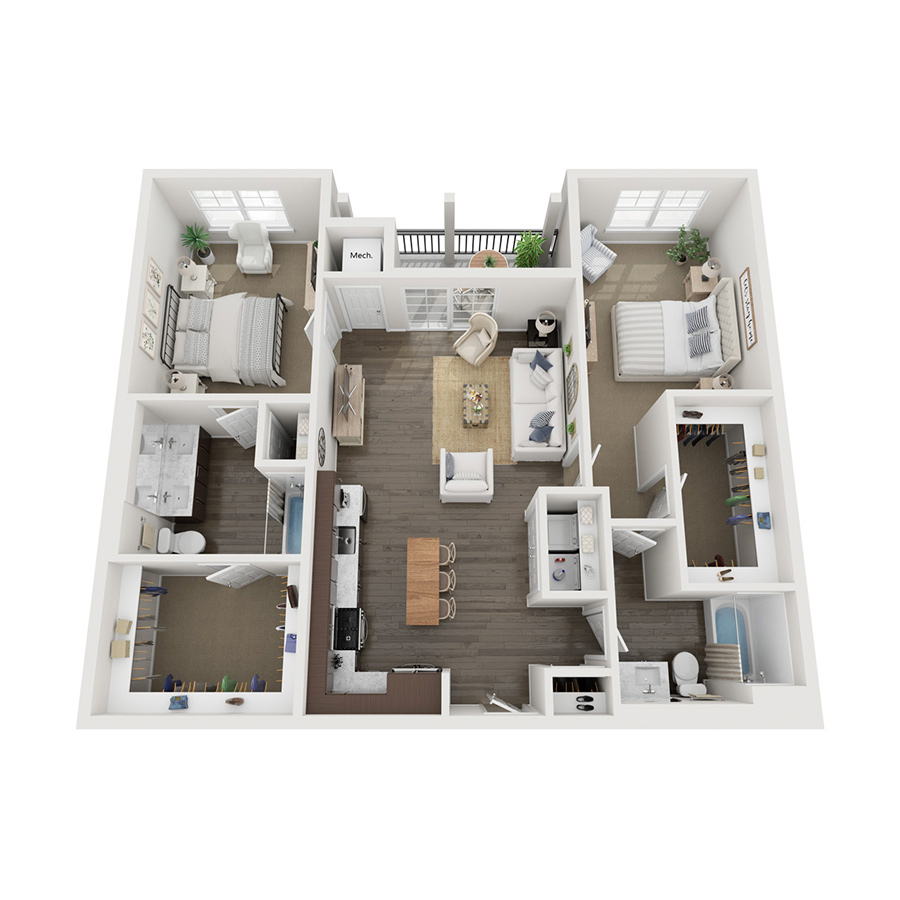 B2 floor plan