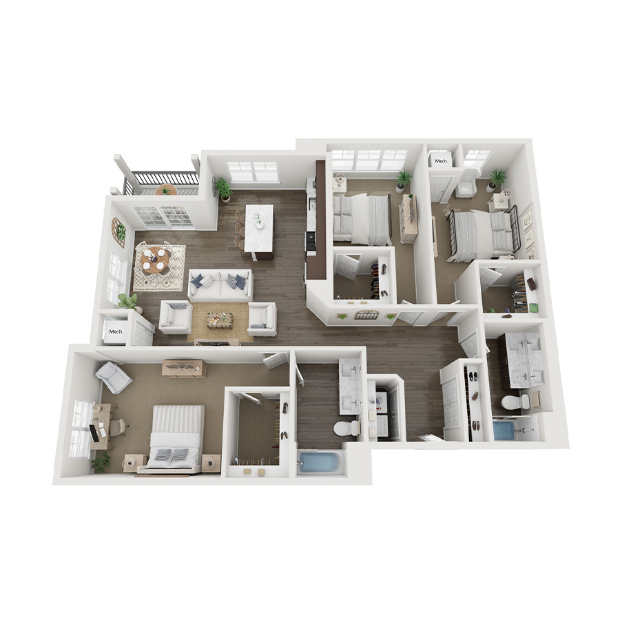 C2 floor plan