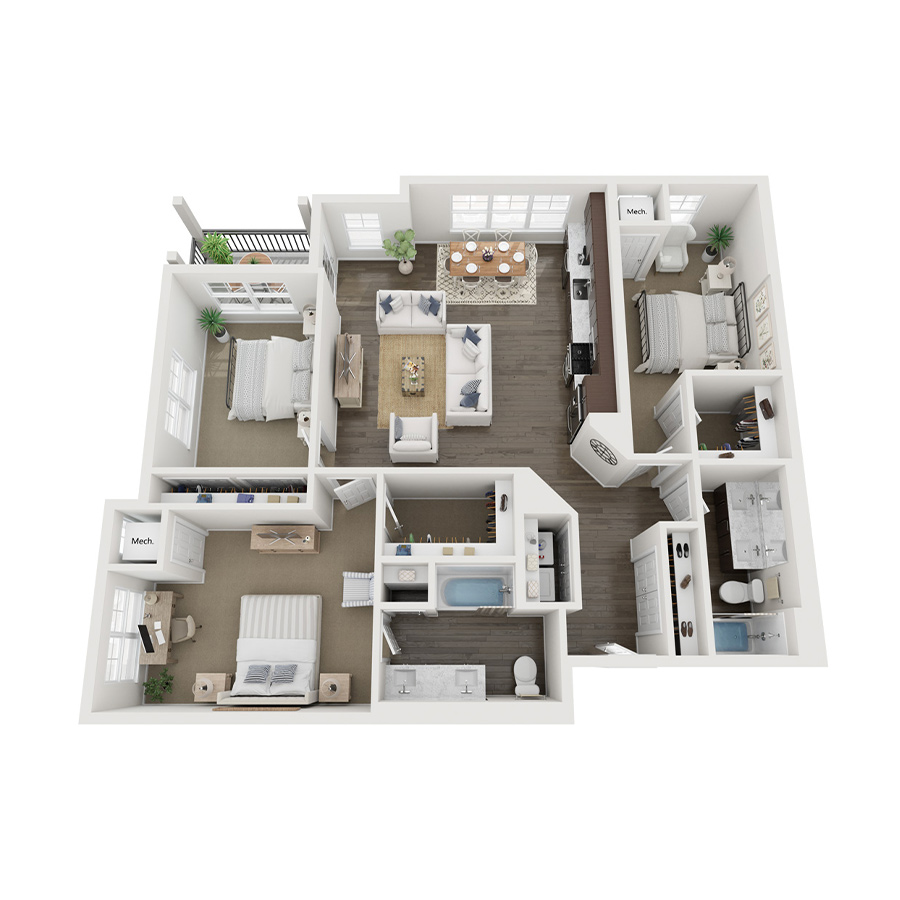 C1 floor plan