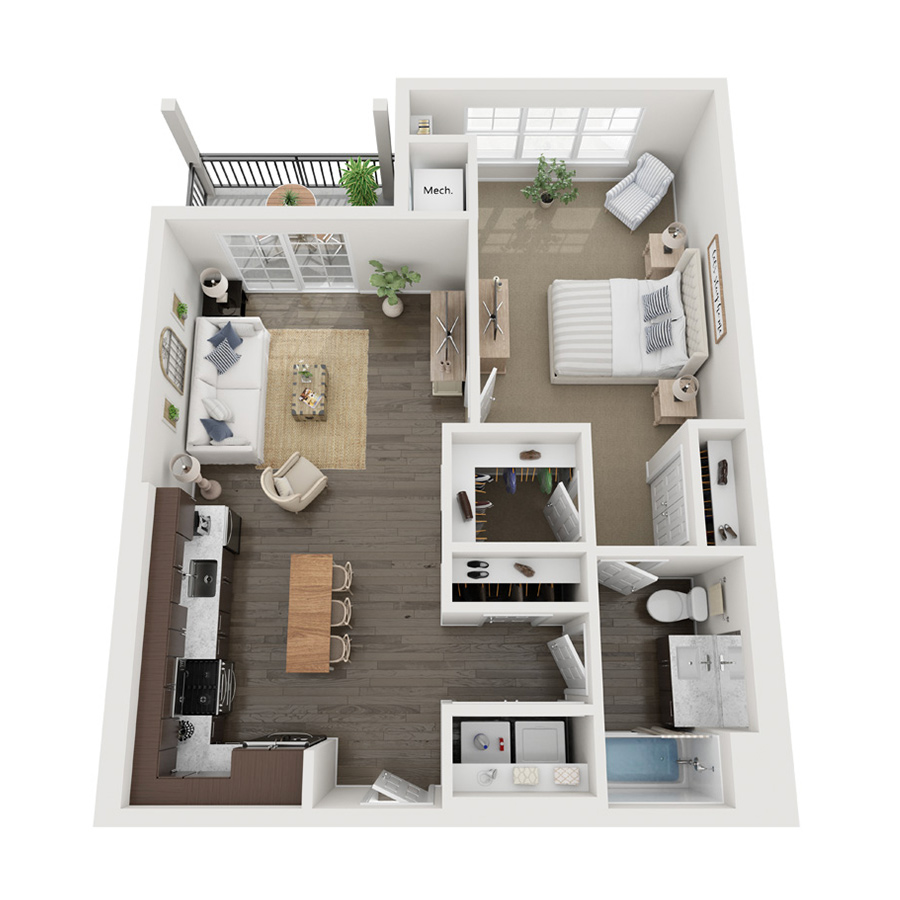 A1 floor plan