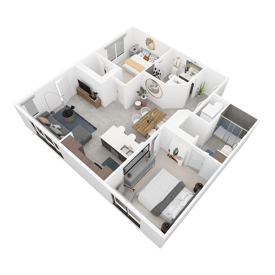 B2 floor plan