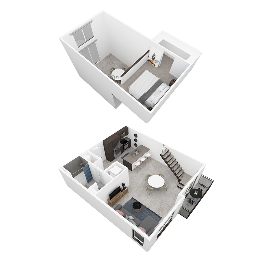 A1 - LOFT floor plan