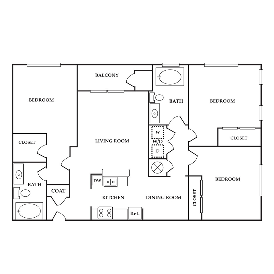 C1 floor plan