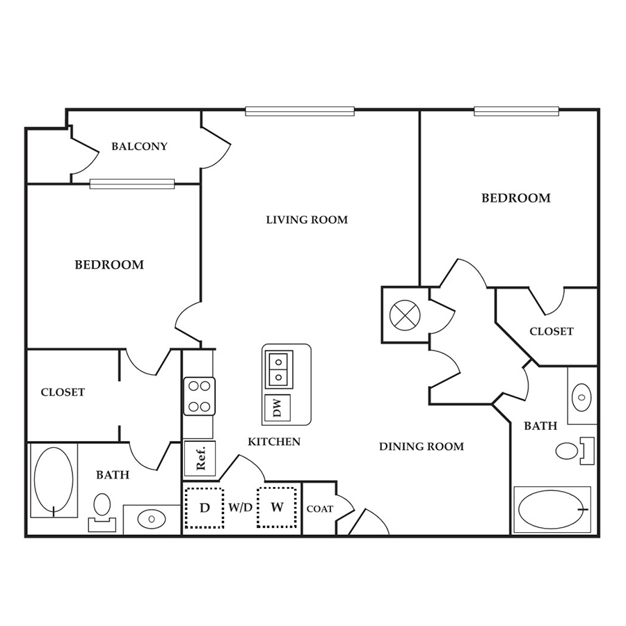 B2 floor plan