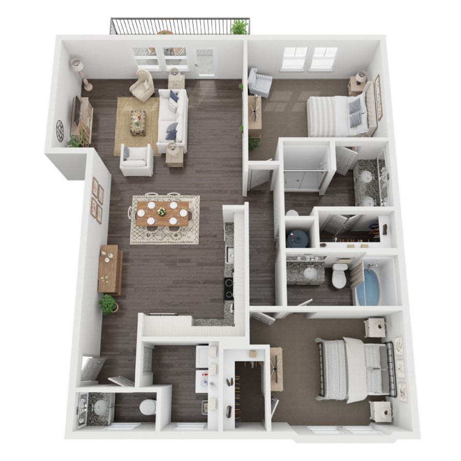 The Augustine floor plan