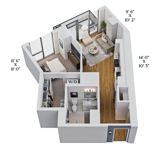 B1 floor plan