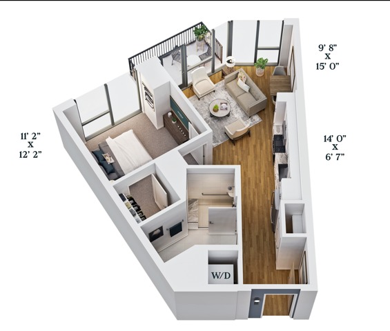 B2 floor plan