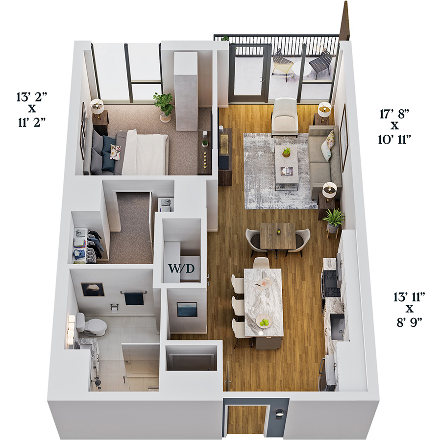 B6 floor plan