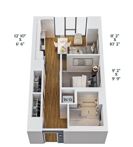 A1 floor plan