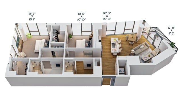 C3.2 floor plan