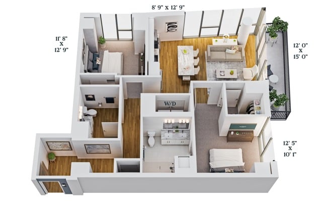C2a floor plan