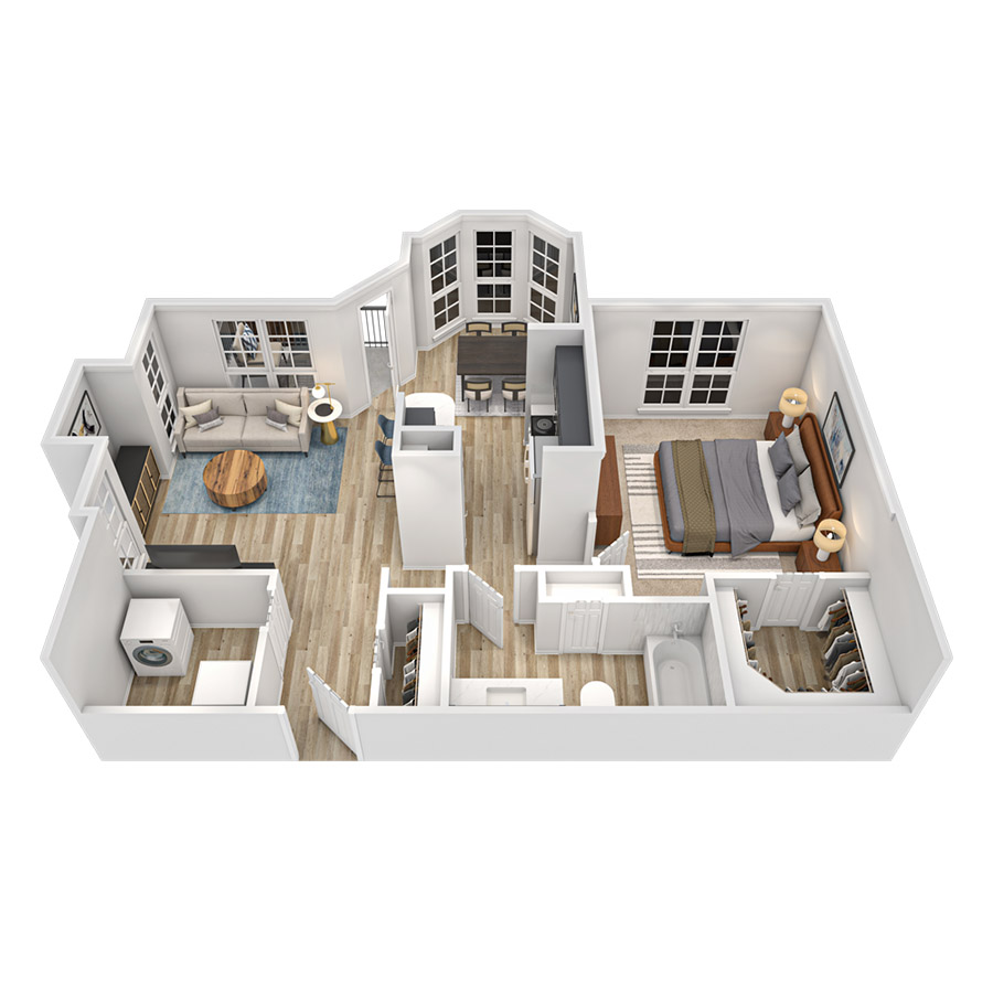 Scarlet floor plan