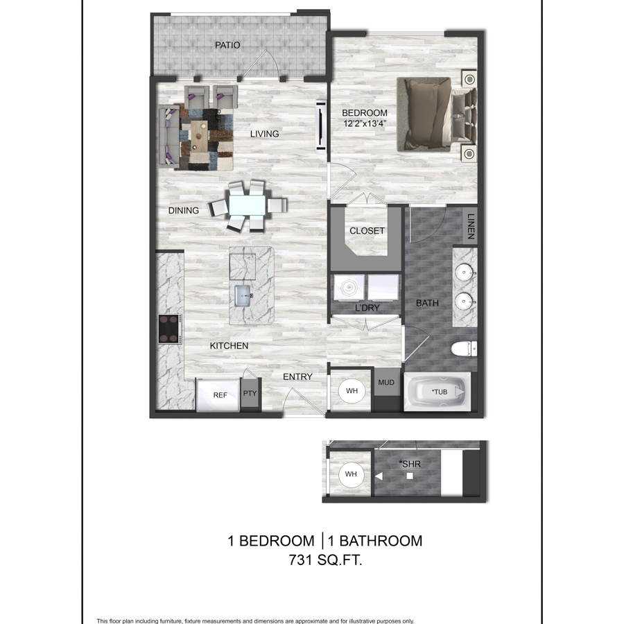 A2 floor plan