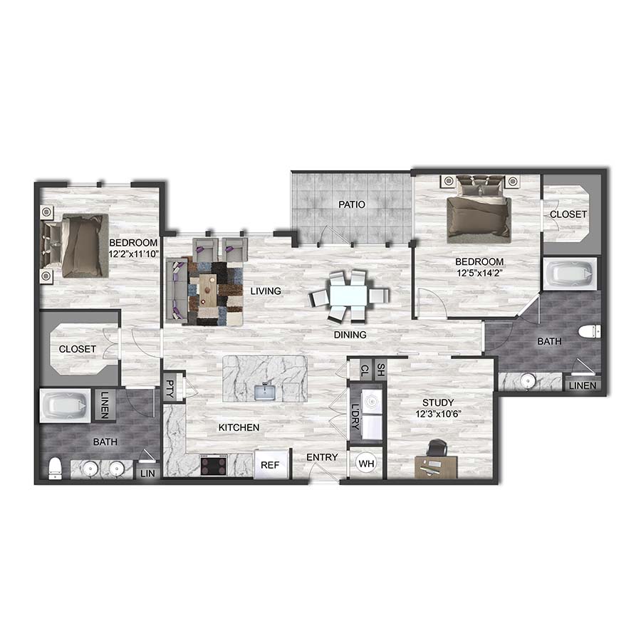 B4 floor plan
