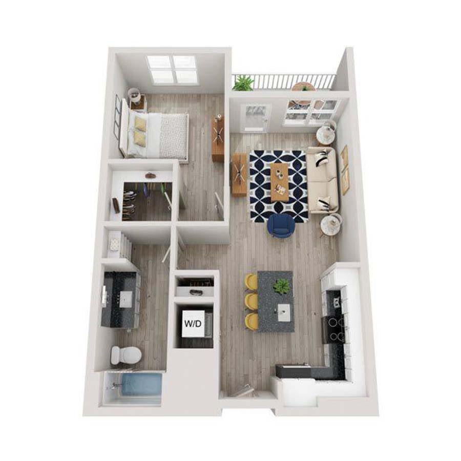 A4 floor plan