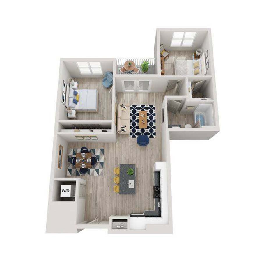 B2 floor plan