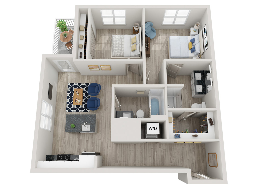 B4 floor plan