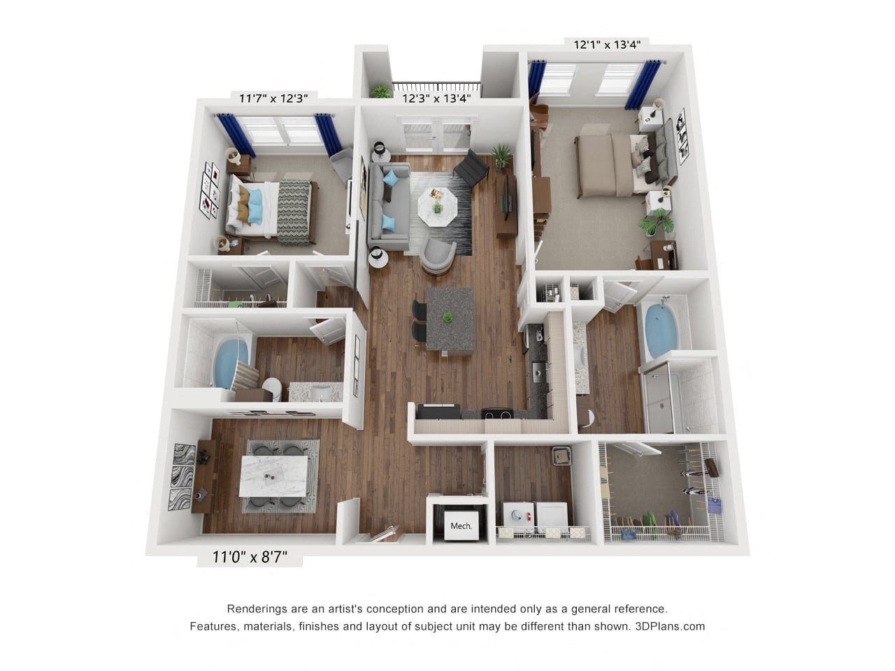 B3 floor plan