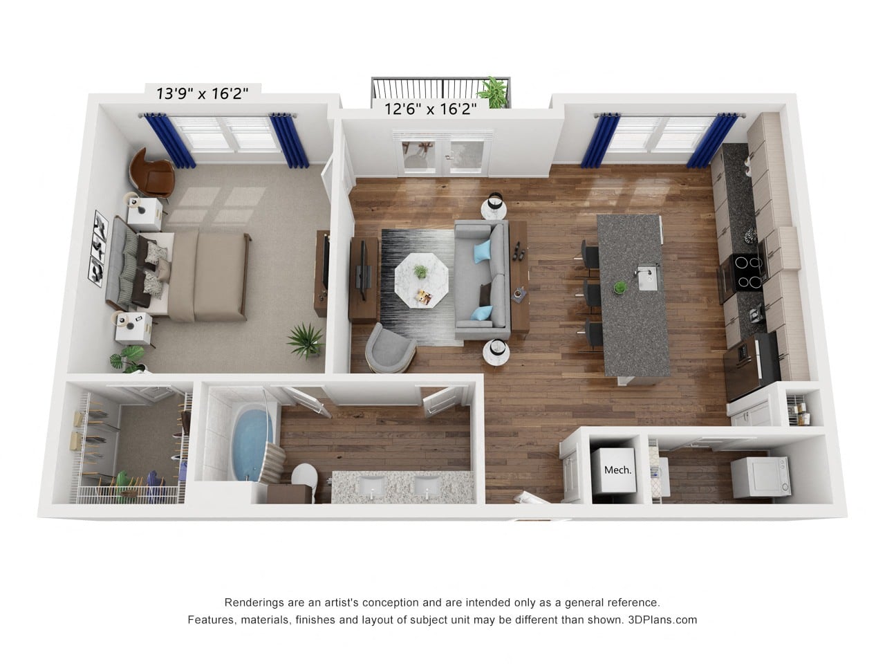 A6 floor plan