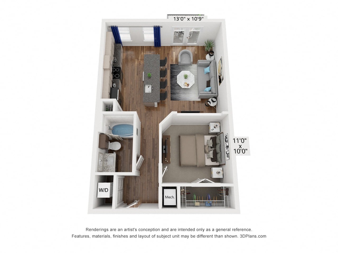 E2 floor plan