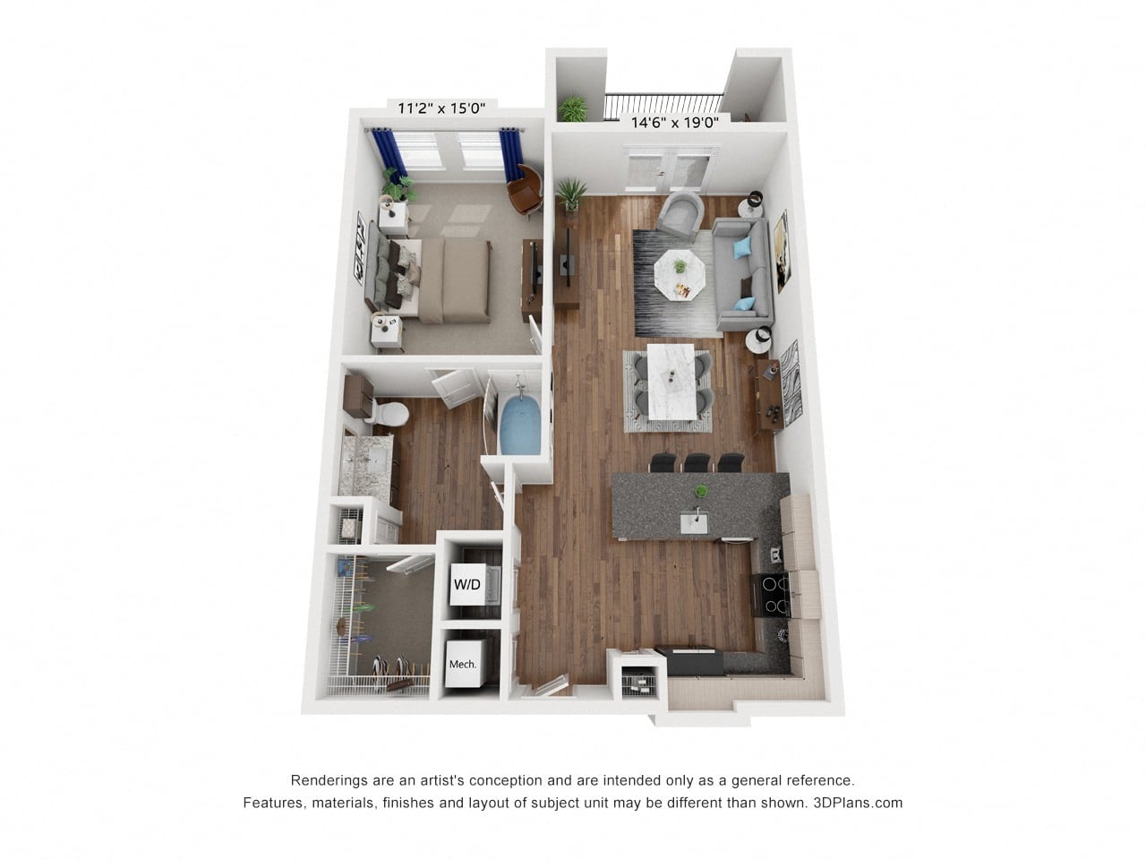 A1A floor plan