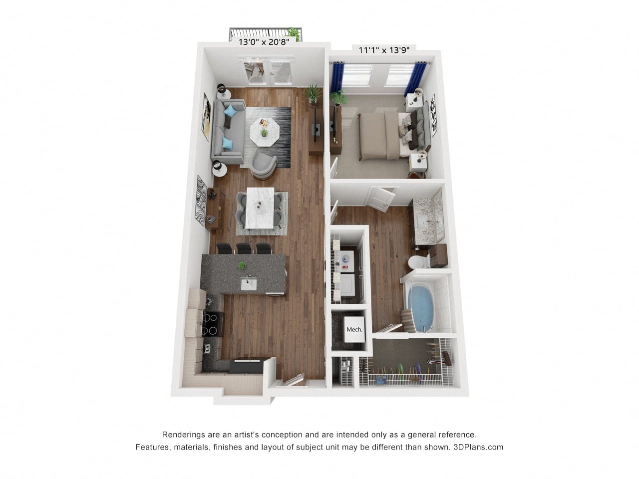 A3 floor plan