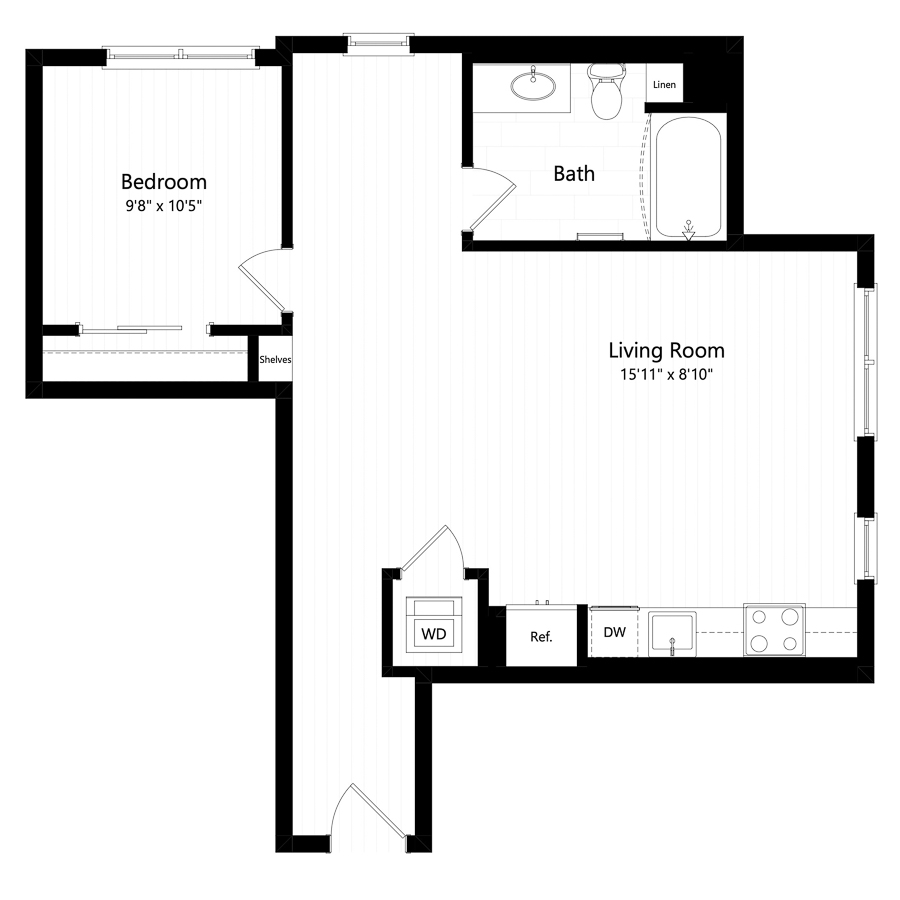 1-205 floor plan