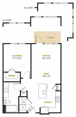 A3 floor plan