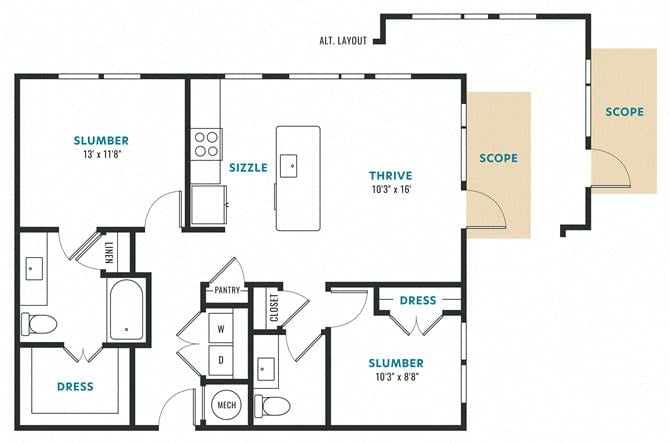 B1 floor plan