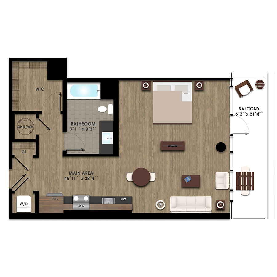 ST-F1 floor plan