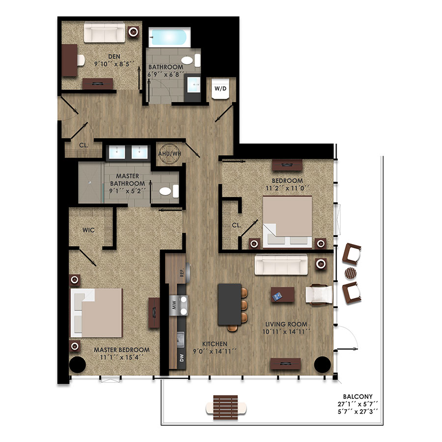 2-J floor plan